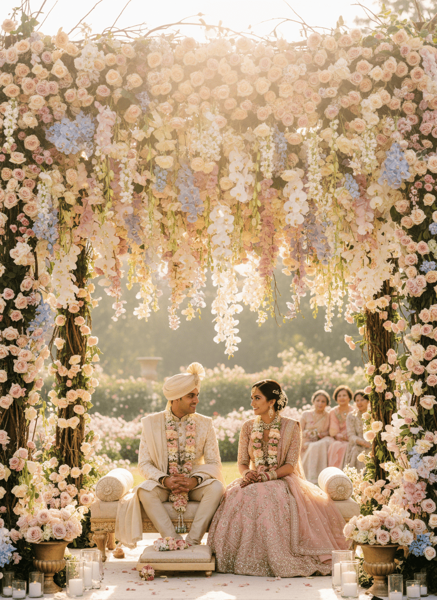 Floral Mandap Design